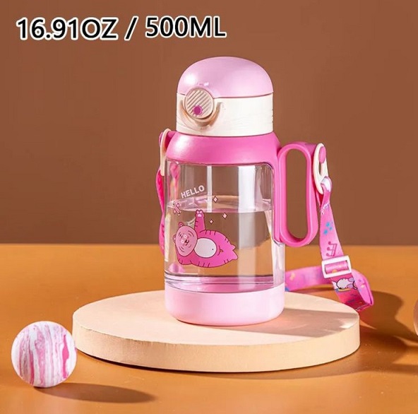 CB Water Bottle - Pink 'n Blue - Baby Boutique